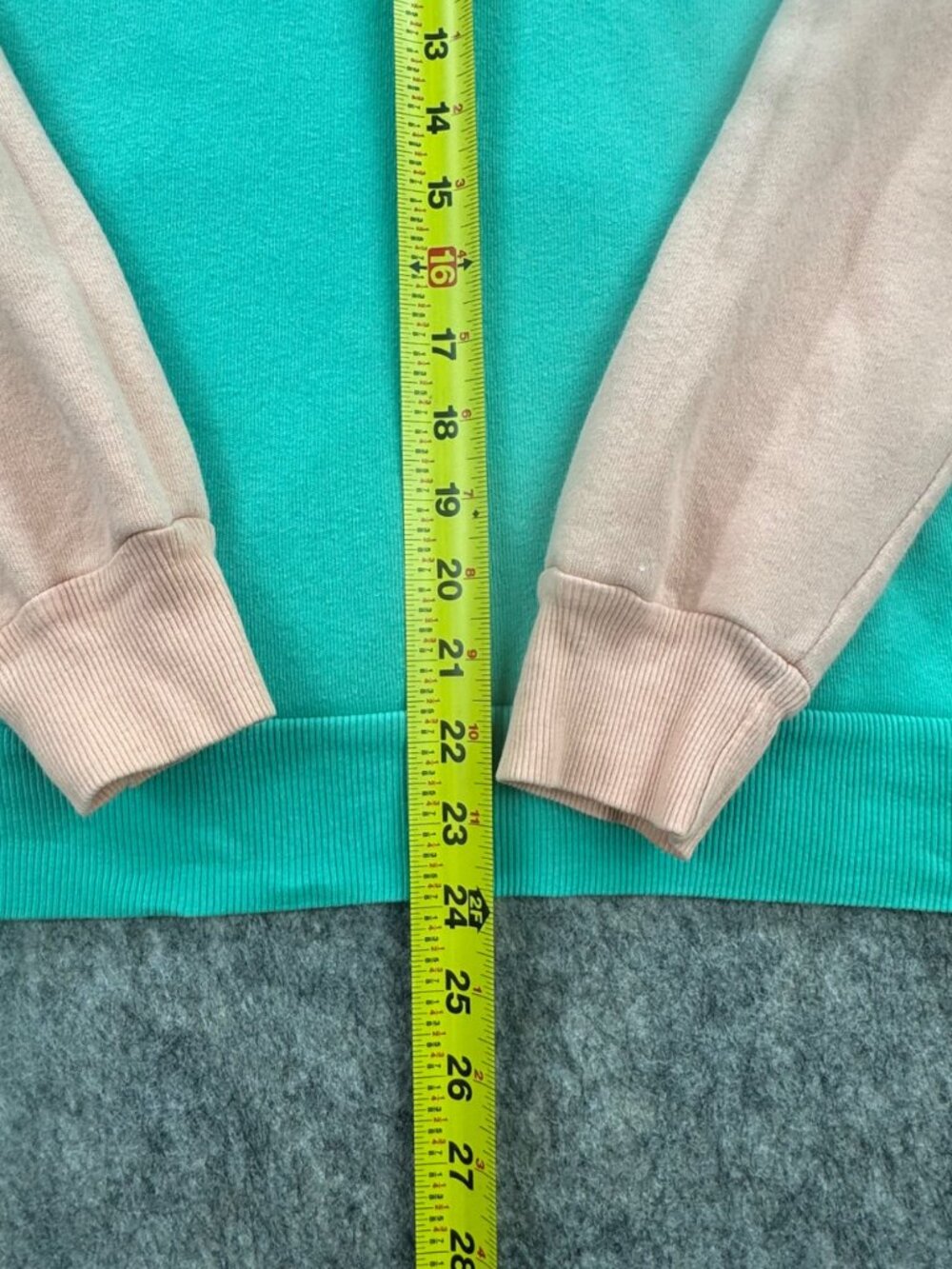 Wildfox Hoodie Sweatshirt Beverly Hills Vacation Sz S Pink Blue - Picture 7 of 9